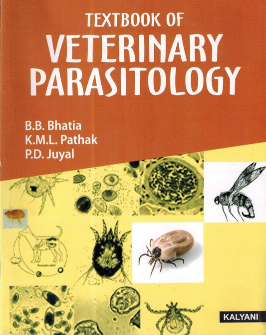 Textbook Of Veterinary Parasitology 5 Edition by B.B. Bhatia
