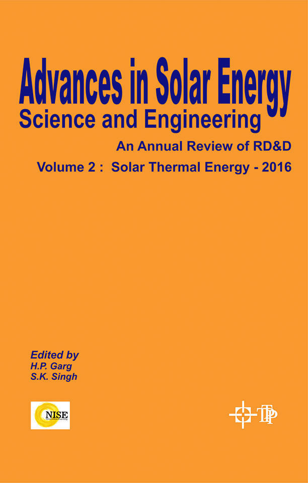 Advances in Solar Energy Science and Engineering Vol. 2: Solar Thermal Energy By H P Garg