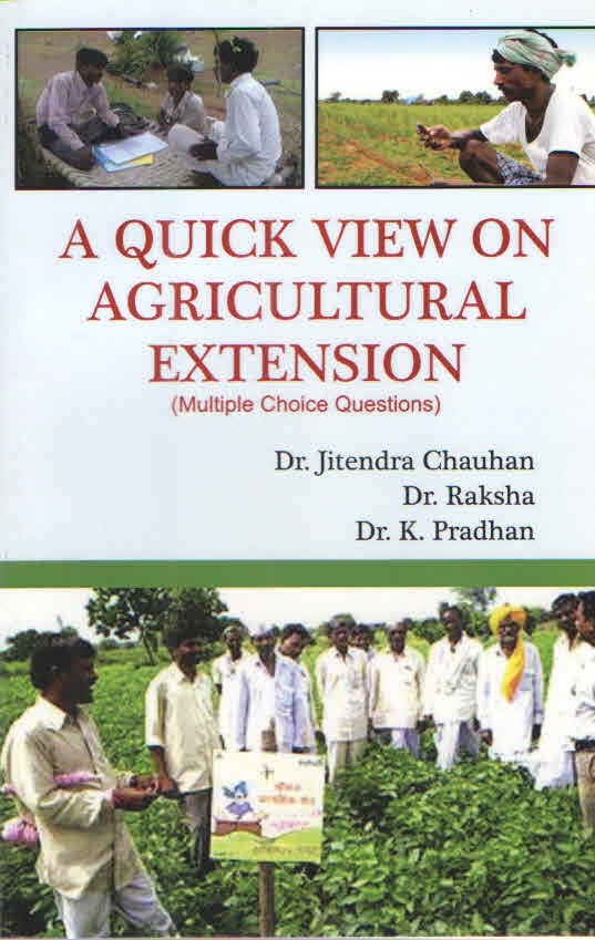 Quick View on Agricultural Extension (Multiple Choice Questions) By Jitendra Chauhan