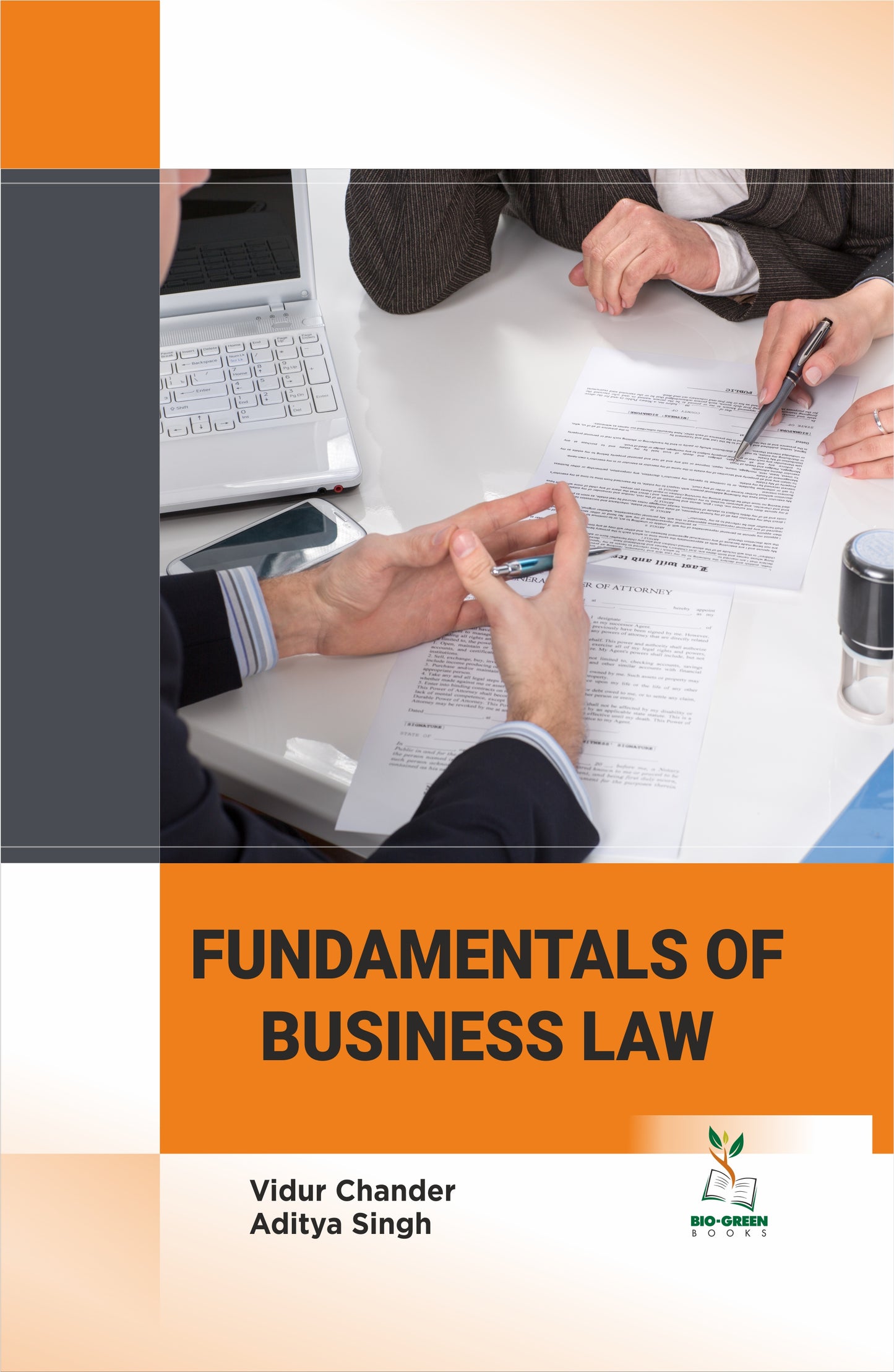 Fundamentals of Business Law By Vidur Chander