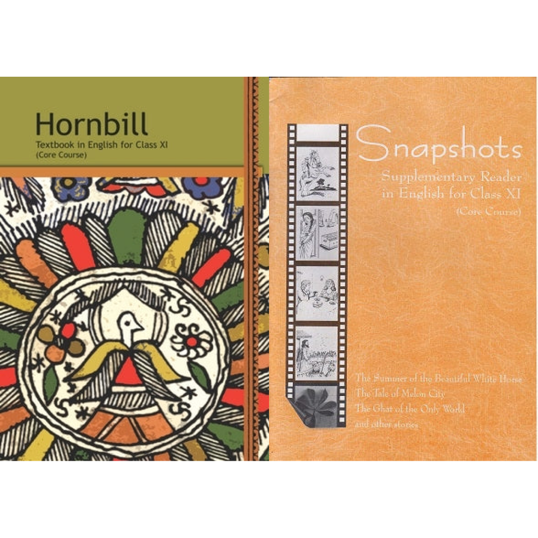 NCERT Hornbill (11072) and Snapshots (11073) - Textbook and Supplementary Reader In English For Class - 11