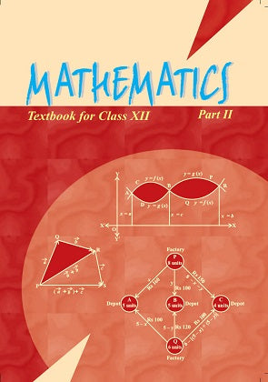 NCERT Mathematics Part 2 - Textbook For Class - 12 - 12080