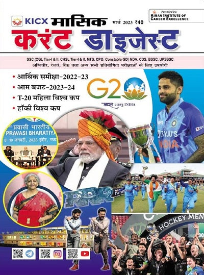 KICX Monthly Current Digest (Hindi Medium) (4095)