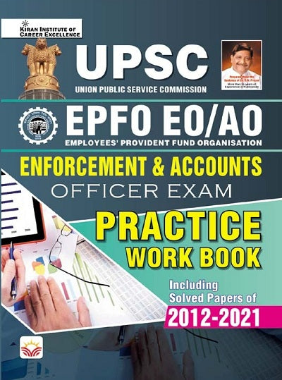 UPSC EPFO Enforcement and Accounts Officer Exam Practice Work Book (English Medium) (4136)