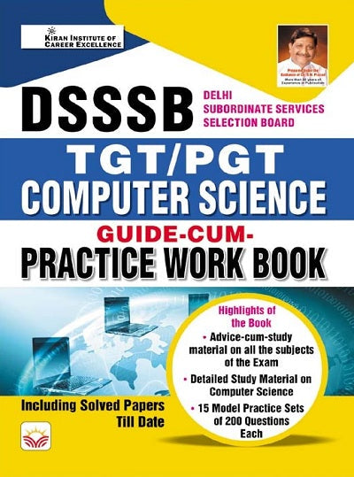 DSSSB TGT PGT Computer Science Guide Cum Practice Work Book (English Medium) (4167)