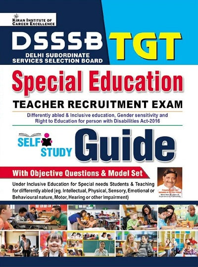 DSSSB TGT Special Education Teacher Self Study Guide With Objective Questions and Model Practice Sets (English Medium) (4460)