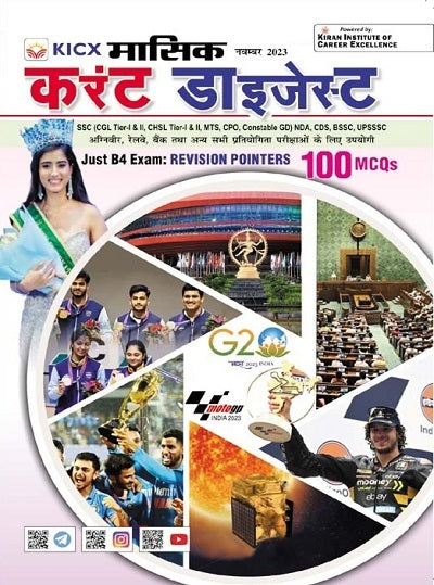 KICX Monthly Current Digest November 2023 (Hindi Medium) (4501)