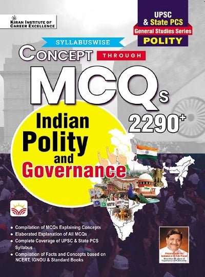 Indian Polity and Governance MCQs 2290+ Syllabus wise Concept Through (English Medium) (4669)