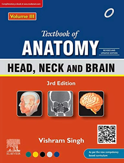 Textbook of Anatomy Upper (Set Of 3 Volumes) With General Anatomy 3 ED [ Upper Limb , Thorax , Abdomen , Lower Limb, Head, Neck And Brain ]