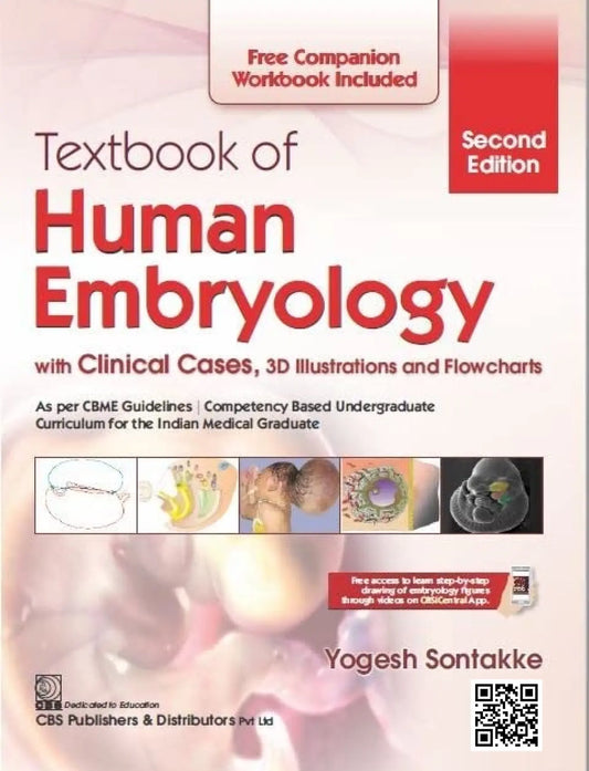 Textbook Of Human Embryology With Clinical Cases 3d Illustrations And Flowcharts 2ed