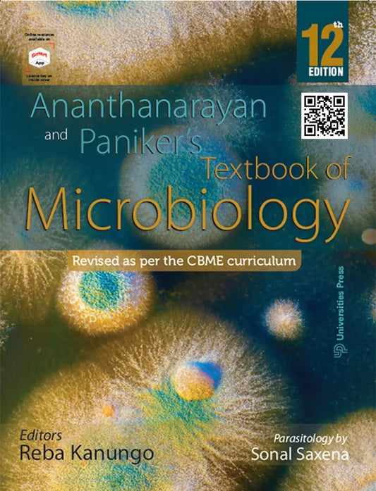 Ananthanarayan And Paniker's Textbook Of Microbiology 12th Edition