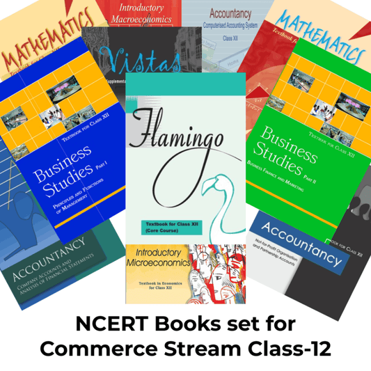 NCERT Set of 11 books for Class - 12 (Commerce Stream) (English Medium)