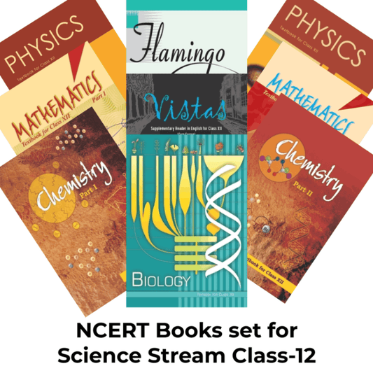 NCERT Set of 9 books for Class - 12 (Science Stream) (English Medium)