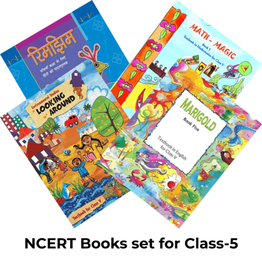 NCERT Set of 4 books for Class - 5 (English Medium)