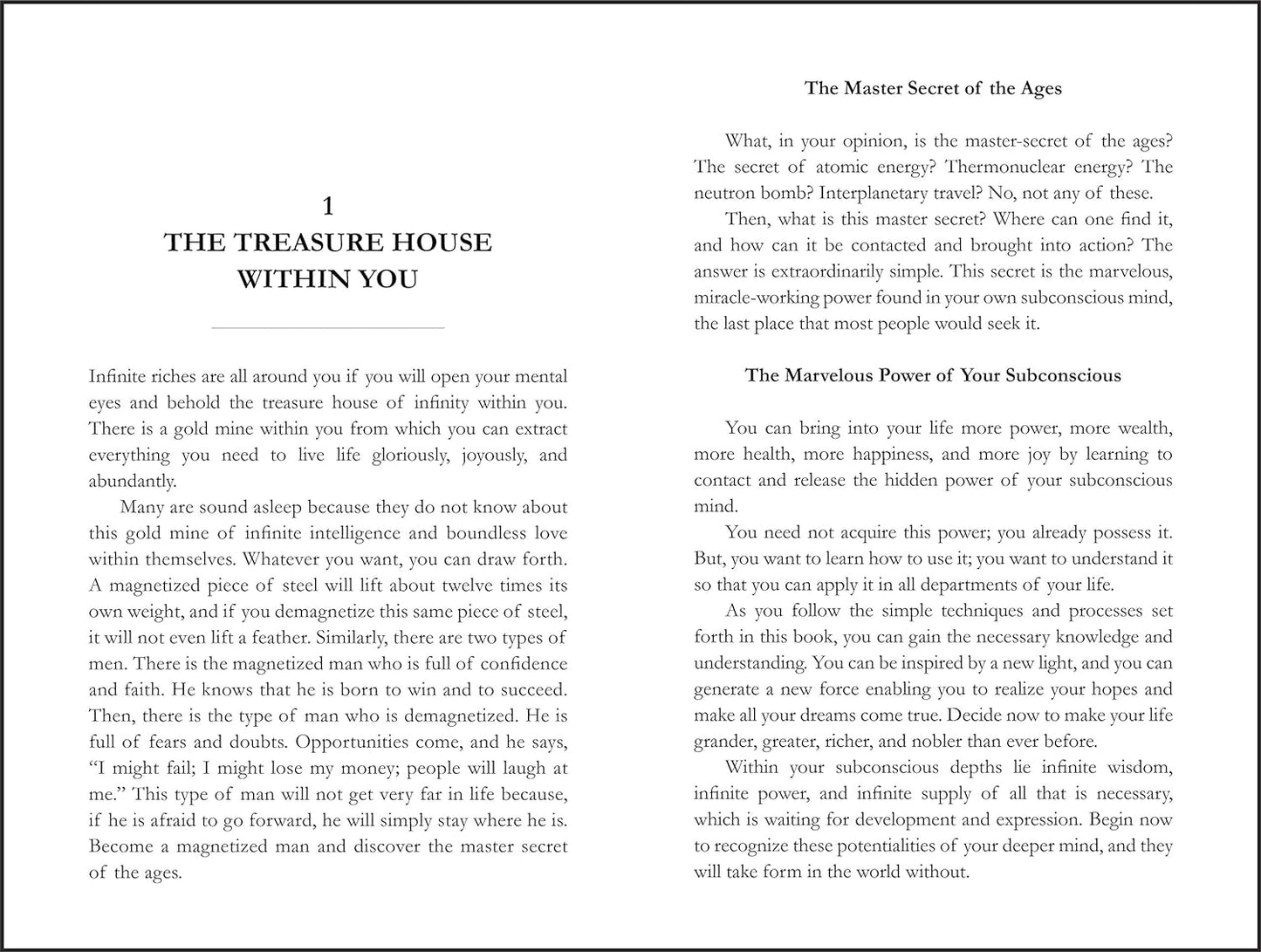 The Power of Your Subconscious Mind