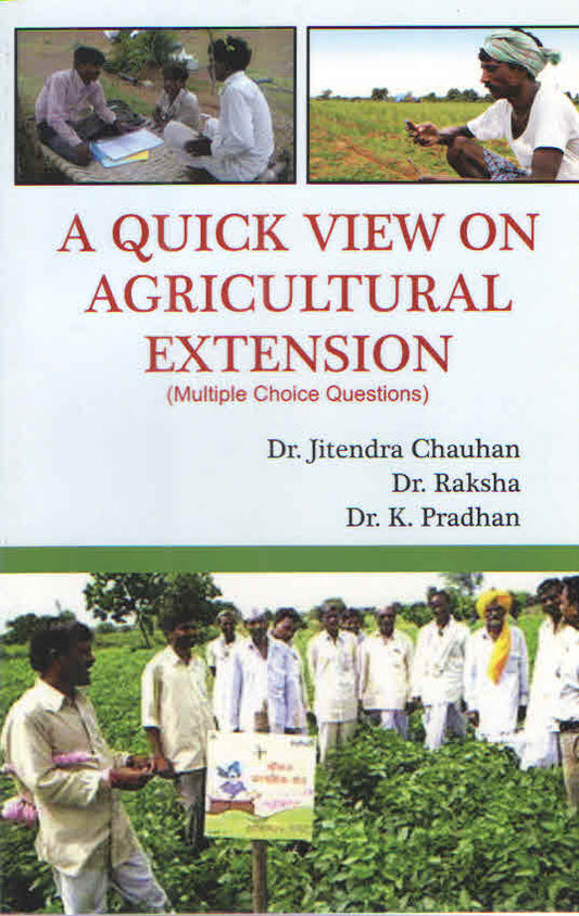 Quick View on Agricultural Extension (Multiple Choice Questions) By Jitendra Chauhan