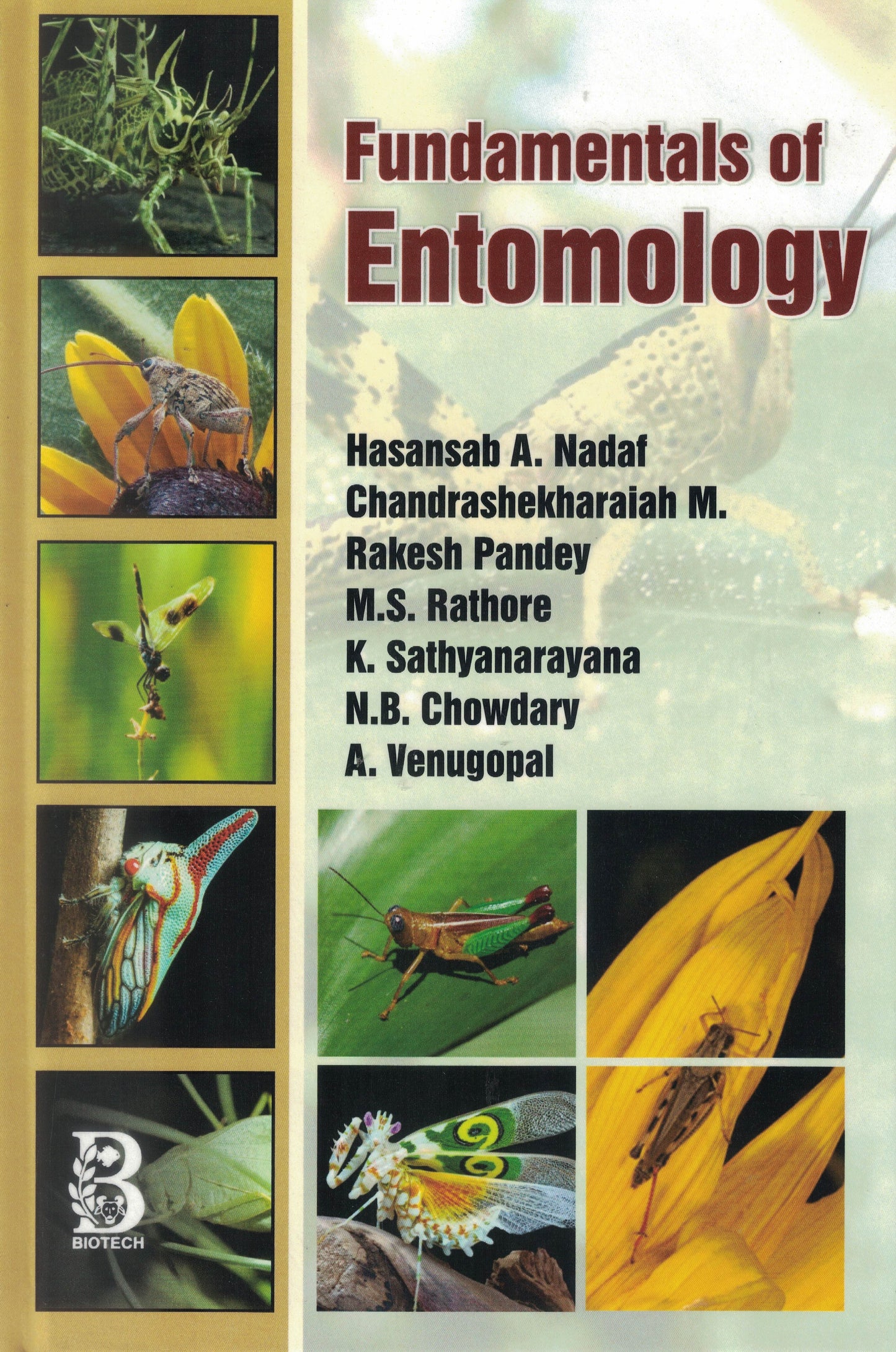 Fundamentals of Entomology By Hasansab A Nadaf
