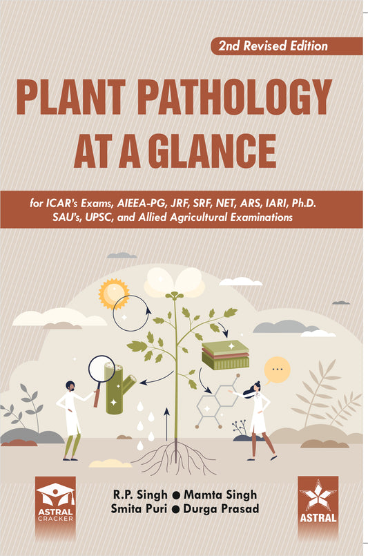 Plant Pathology at a Glance: For ICARs Exams AIEEA PG JRF SRF NET ARS IARI Ph.D SAUs UPSC and Allied Agricultural Examinations 2nd Revised edn By R. P. Singh