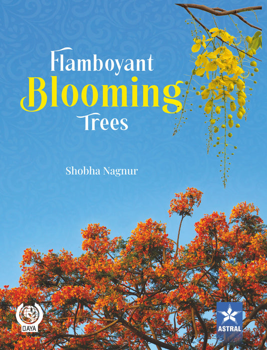 Flamboyant Blooming Trees By Shobha Nagnur