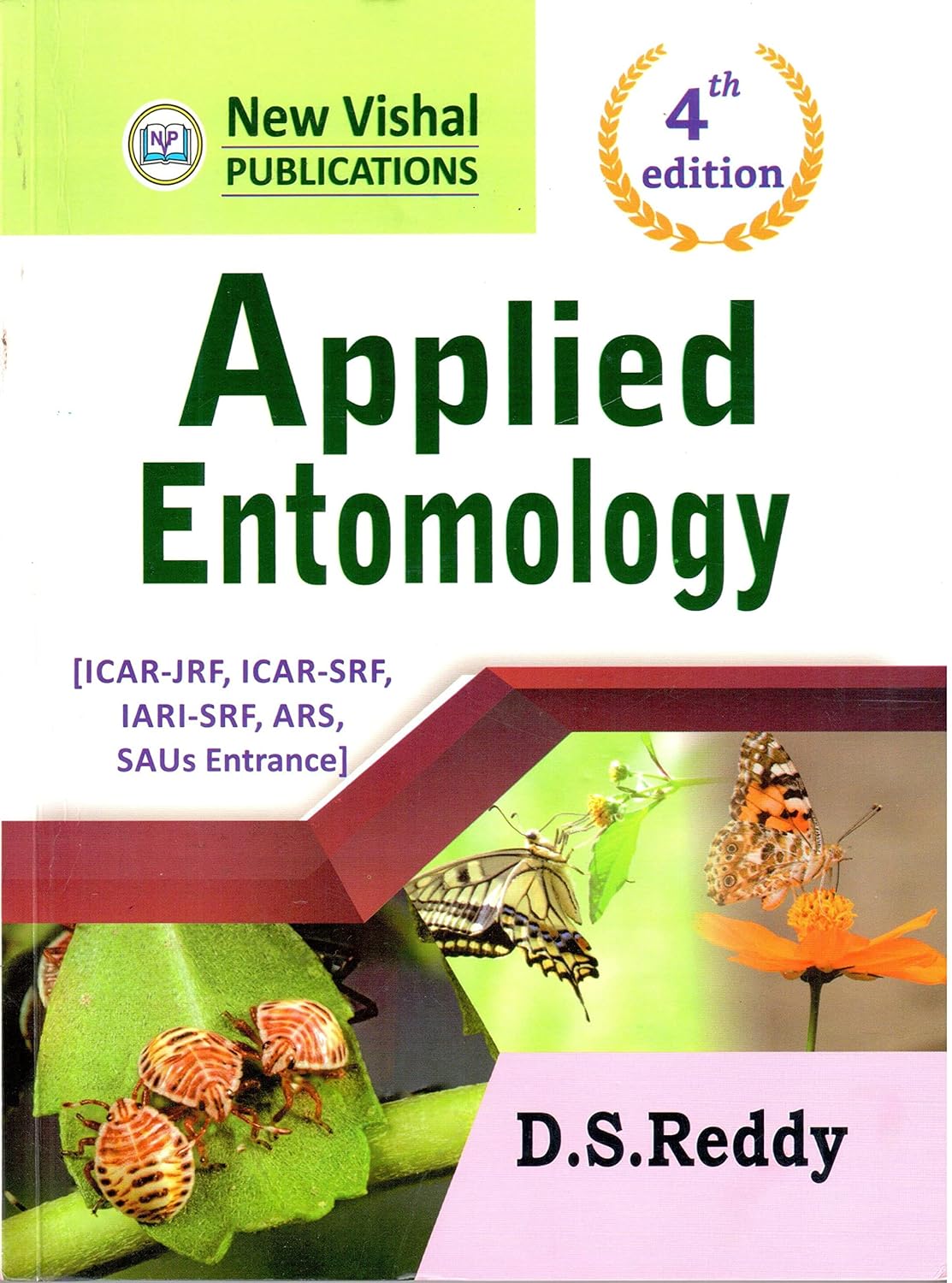 Albert's Reddy Applied Entomology by D.S. Reddy – jainbookmart