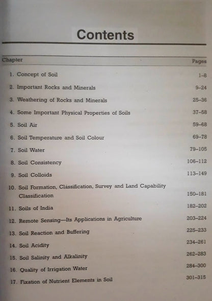 Introductory Soil Science 2025 Edition by Dilip Kumar Das