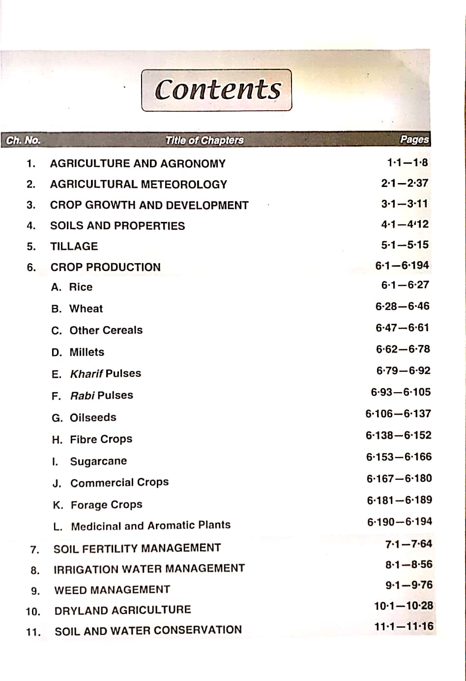 Objective Agronomy 2nd Edition by N. Thavaprakaash and K. Velayudham