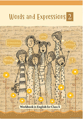 NCERT Words And Expressions 2 Workbook In English For Class - 10 - 1076