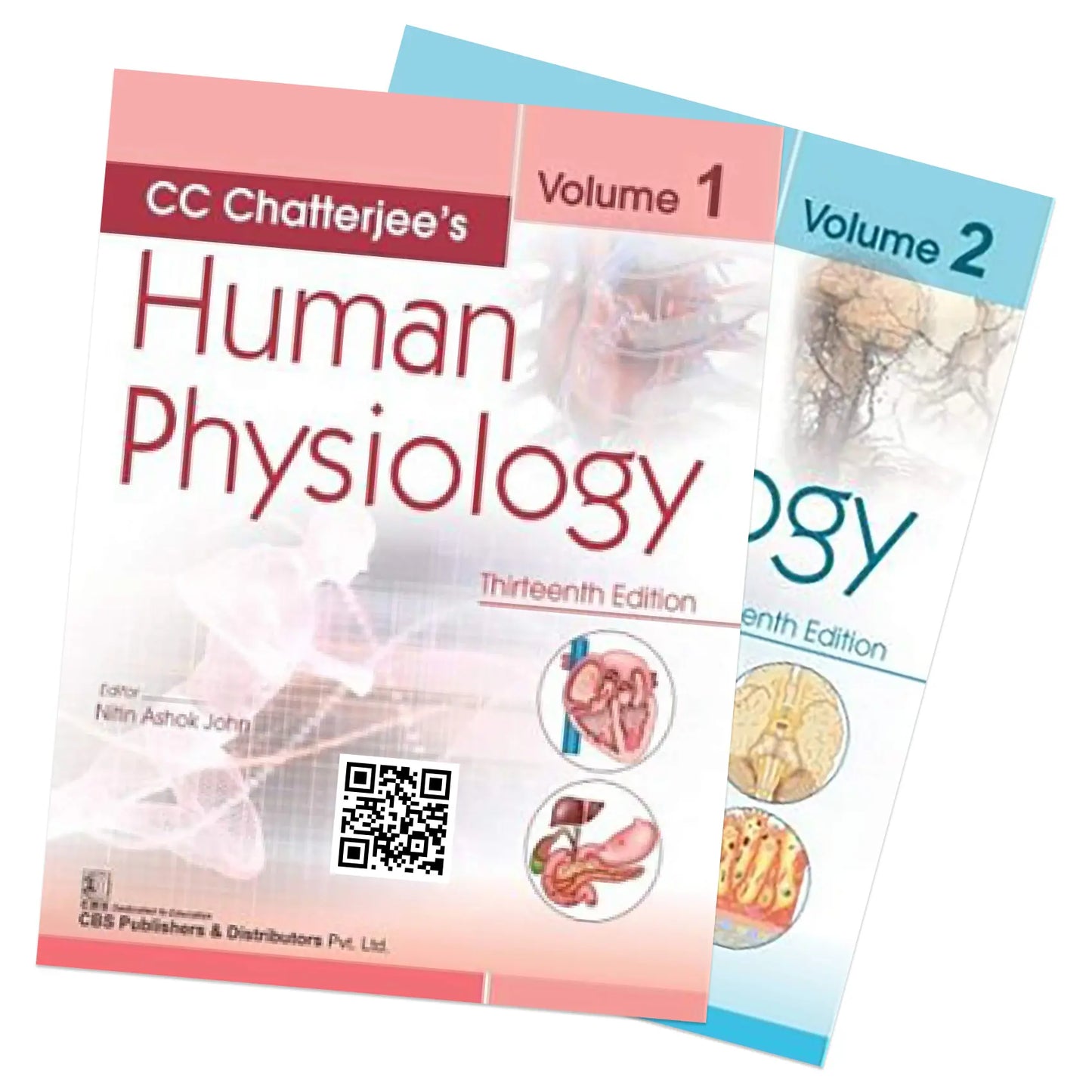 C C Chatterjees Human Physiology 13ed Vol 1 and 2 (Set Of 2 Books)