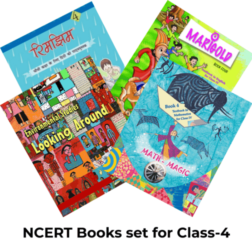 Bytecode Class 4 Book NCERT Set of 4 books for Class - 4 (English Medium) – jainbookmart