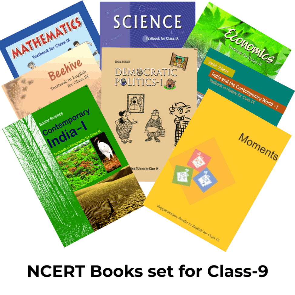 NCERT Set of 8 books for Class - 9 (English Medium) – jainbookmart